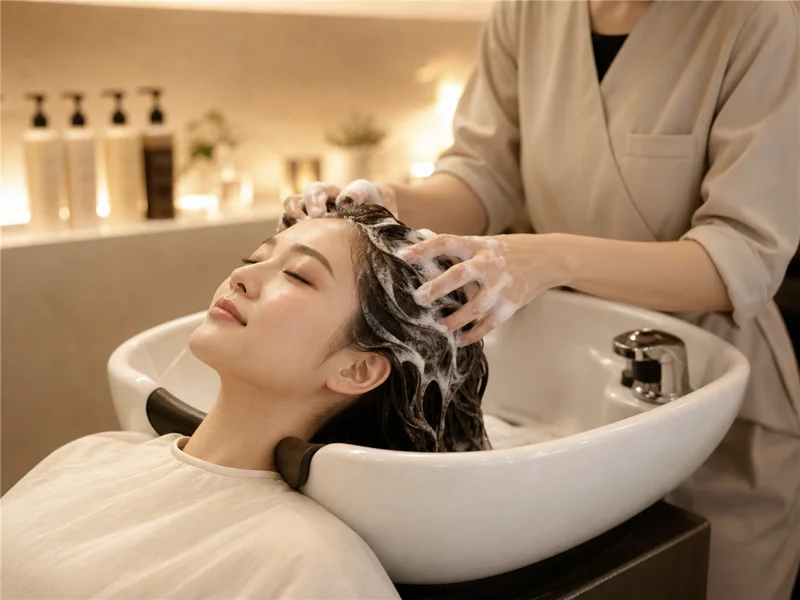 Head spa and scalp care treatment